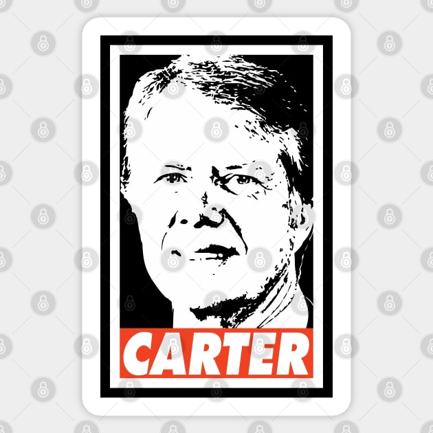 CARTER Sticker by Nerd_art